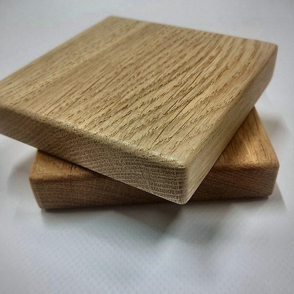 Oak coasters
