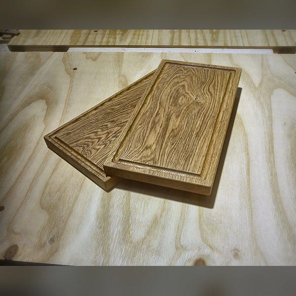 Oak cutting boards