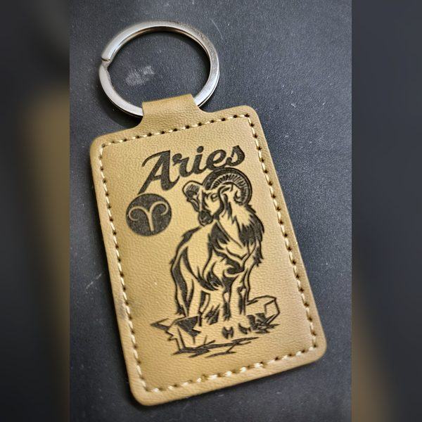 Key ring — zodiac sign Aries